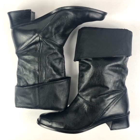 COPY - Leather Upper Sz 9M Ellen KF LTD Women’Boots Black - Picture 5 of 8